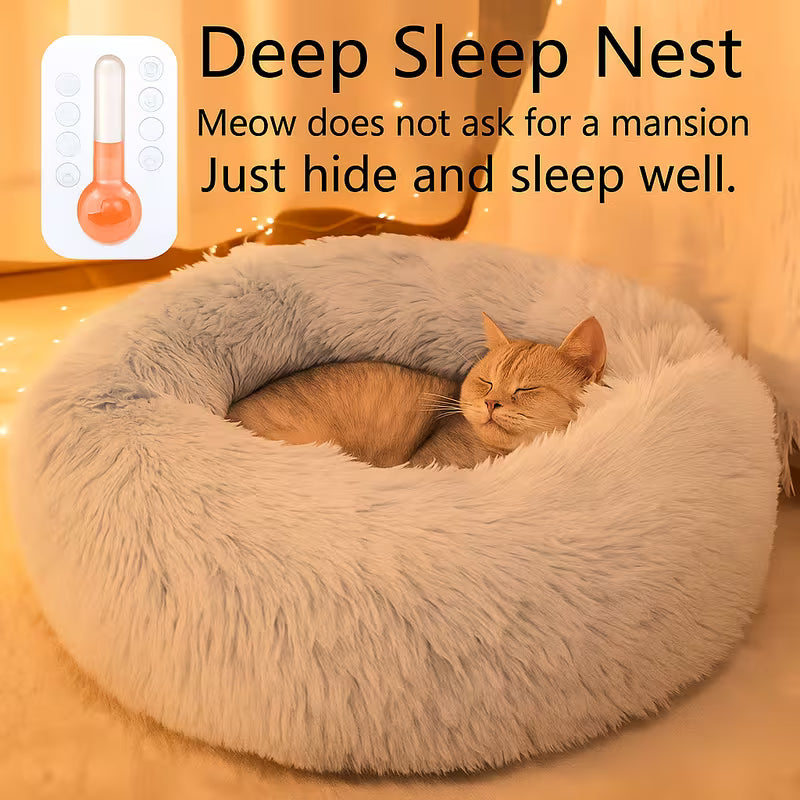 Donut Pet Bed Luxury Comfort