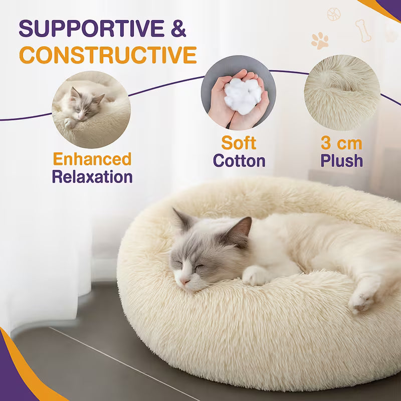Donut Pet Bed Luxury Comfort